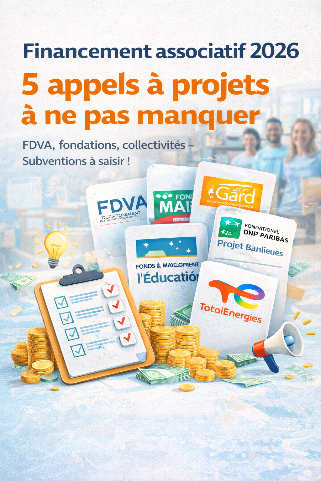 Appel à projets Financement associations 2026